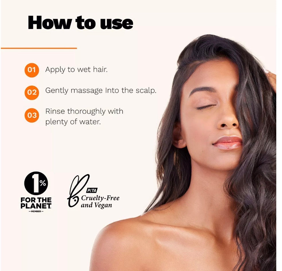 Champú con extracto de jengibre para cabello con tendencia grasa