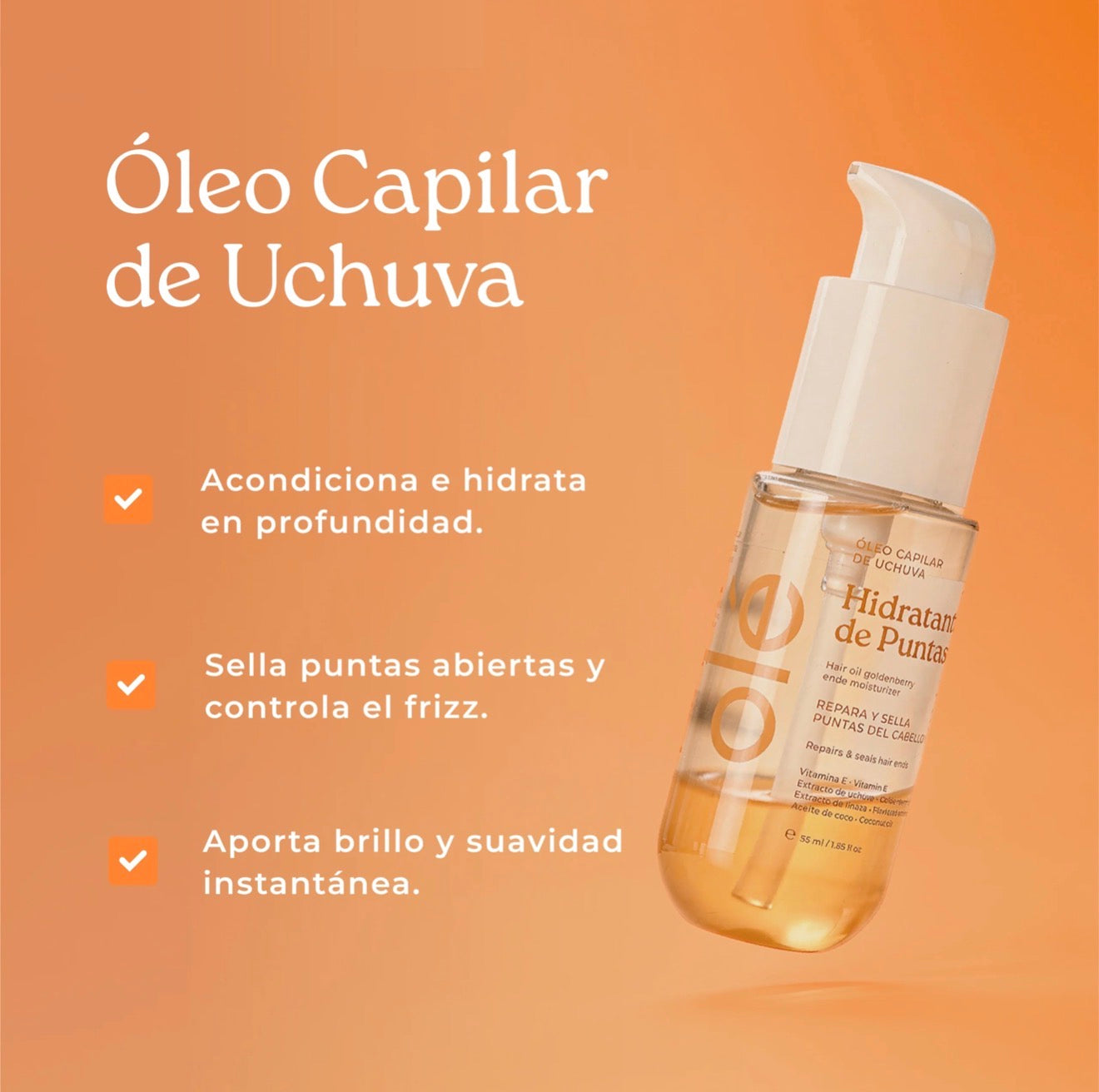 Óleo Capilar De Uchuva Hidratante
De Puntas