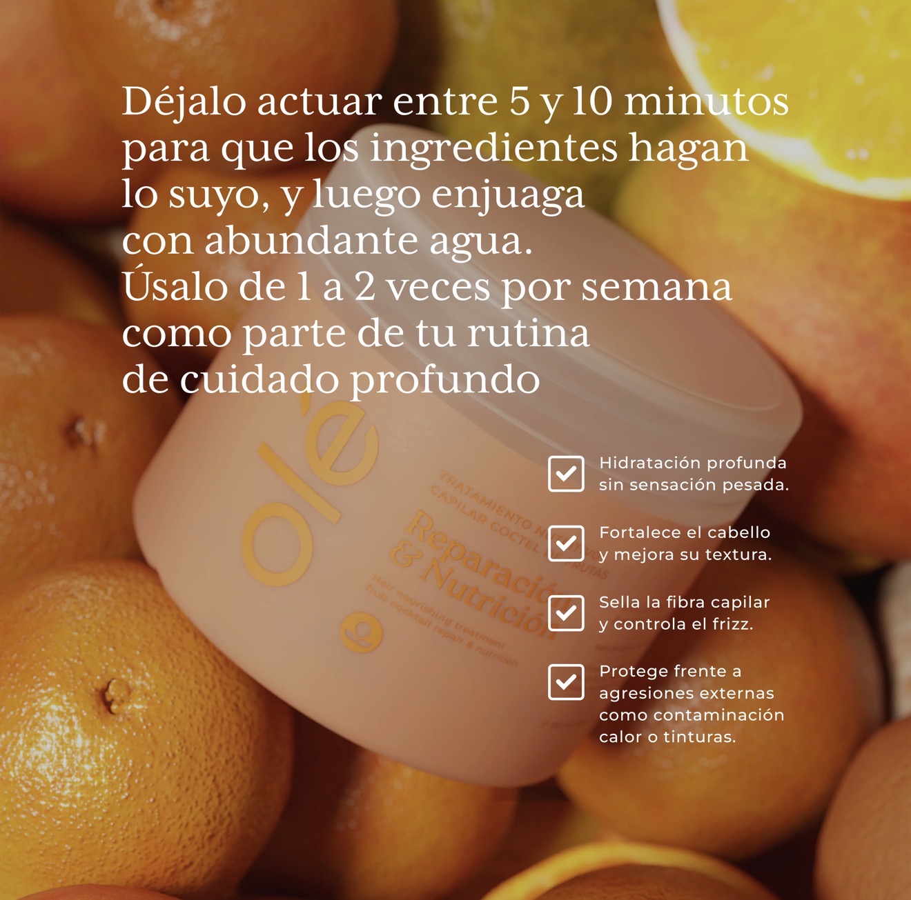 Tratamiento Nutritivo Capilar de Frutas Ole