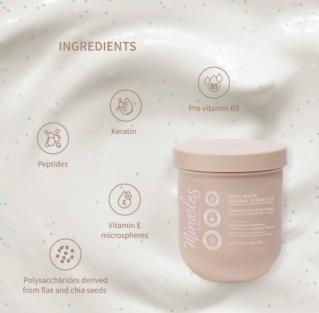 Mascarilla capilar reparadora Herbal Miracle
