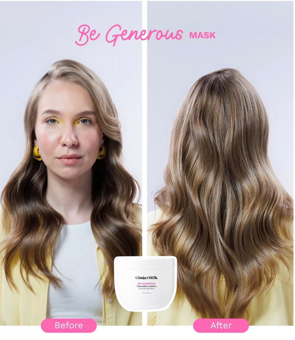 Mascarilla capilar nutritiva e hidratante con proteínas-17 onzas